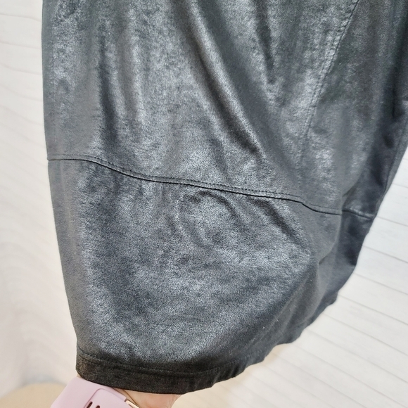 AG ADRIANO GOLDSCHMIED GRAY PEPLUM TANK TOP, SZ XS - Picture 3 of 7